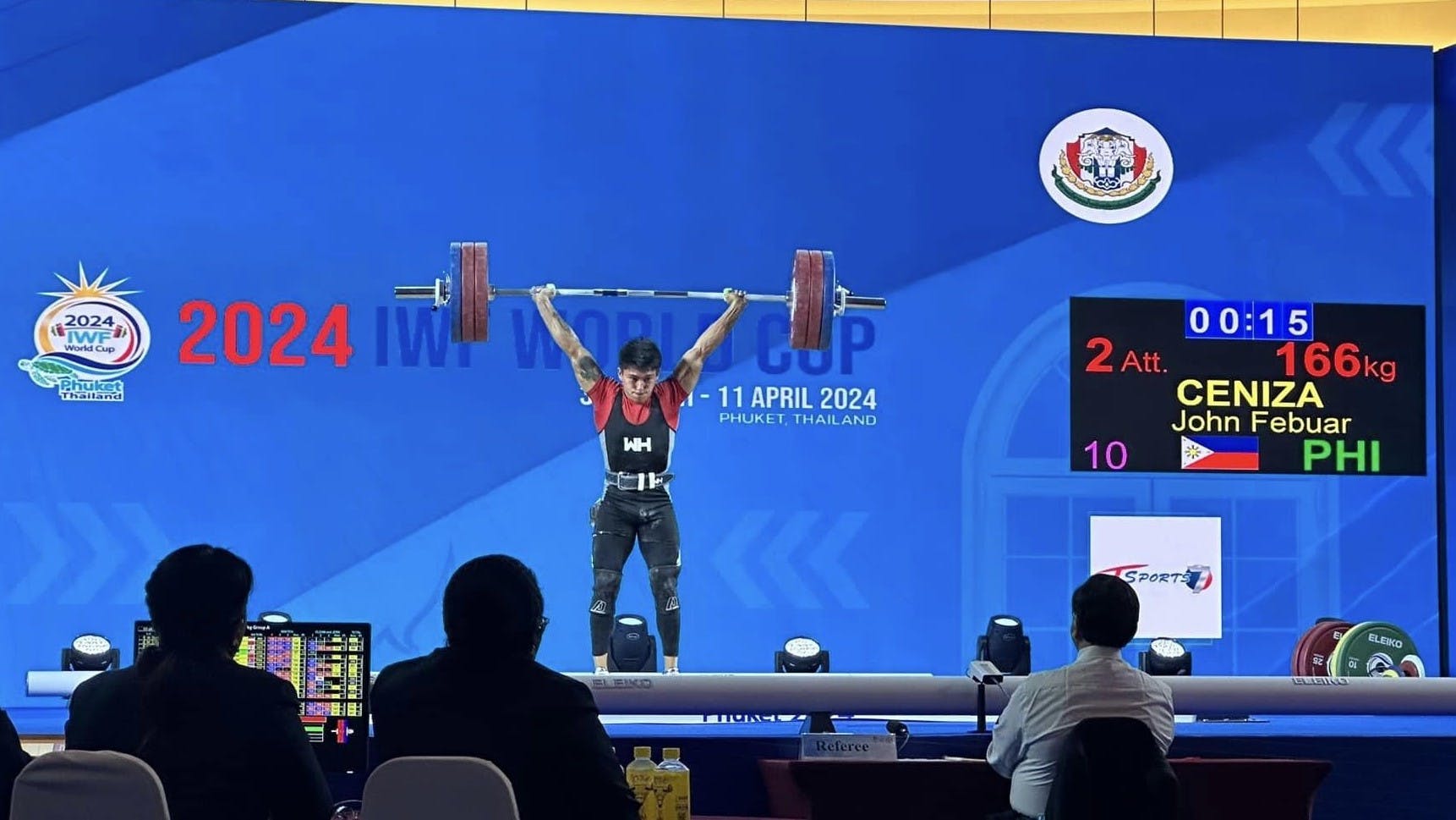 Unexpected 300kg: Weightlifter John Febuar Ceniza looks back on Olympic berth-clinching performance